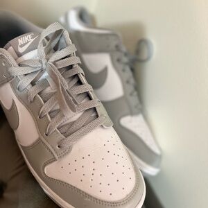 Nike Classic Gray and White Sneakers